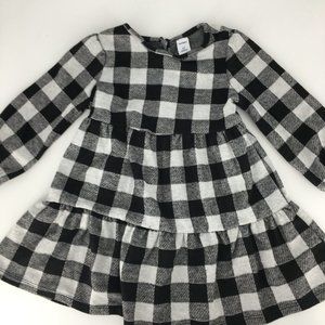 Toddler Girls Buffalo Plaid Dress-SZ 2T-Old Navy